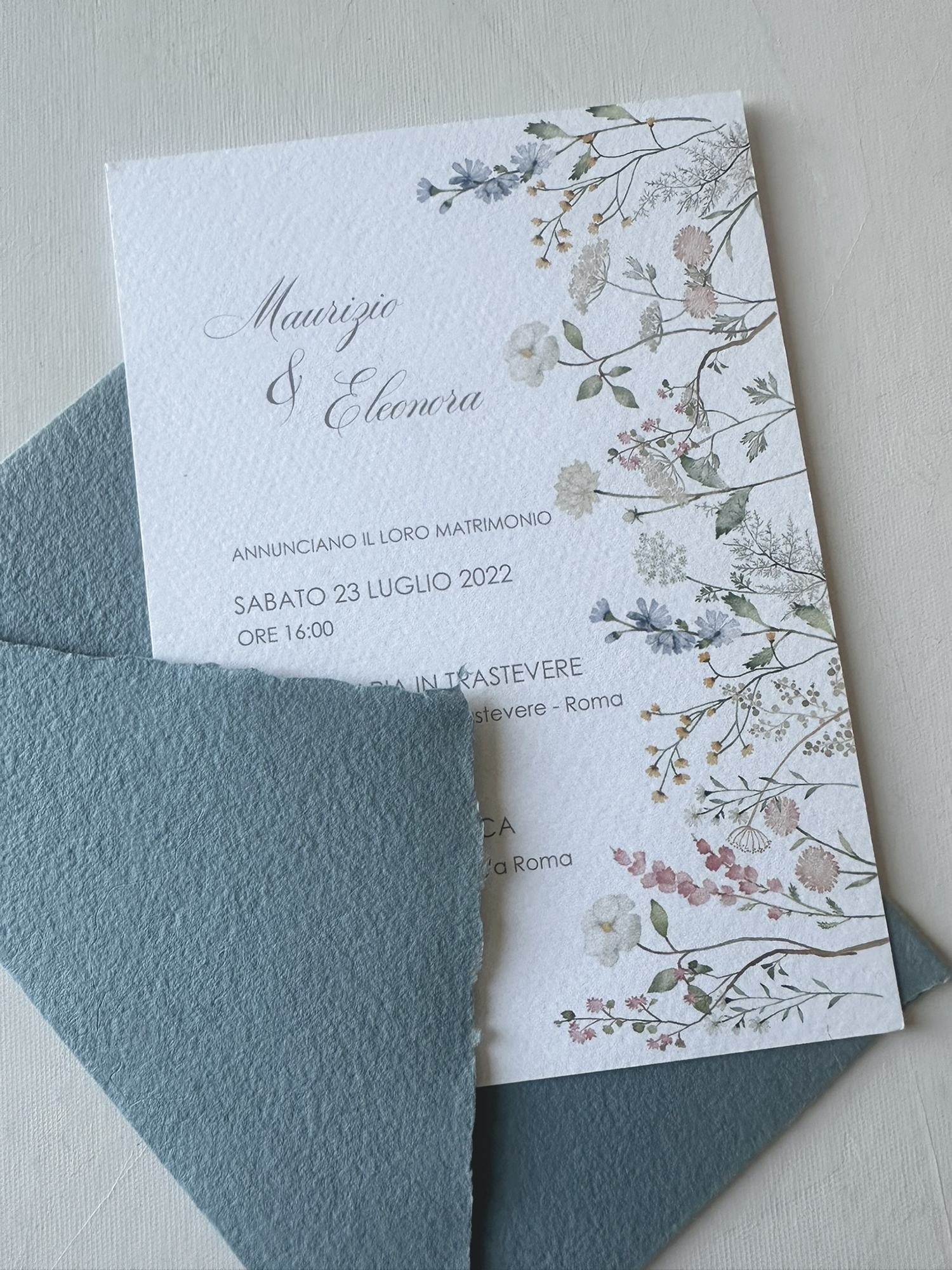 Sabine partecipazione stile botanical - immagine 2