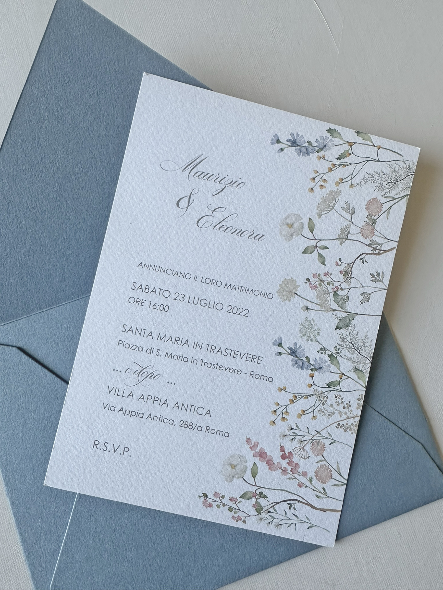 Sabine partecipazione stile botanical - immagine 5