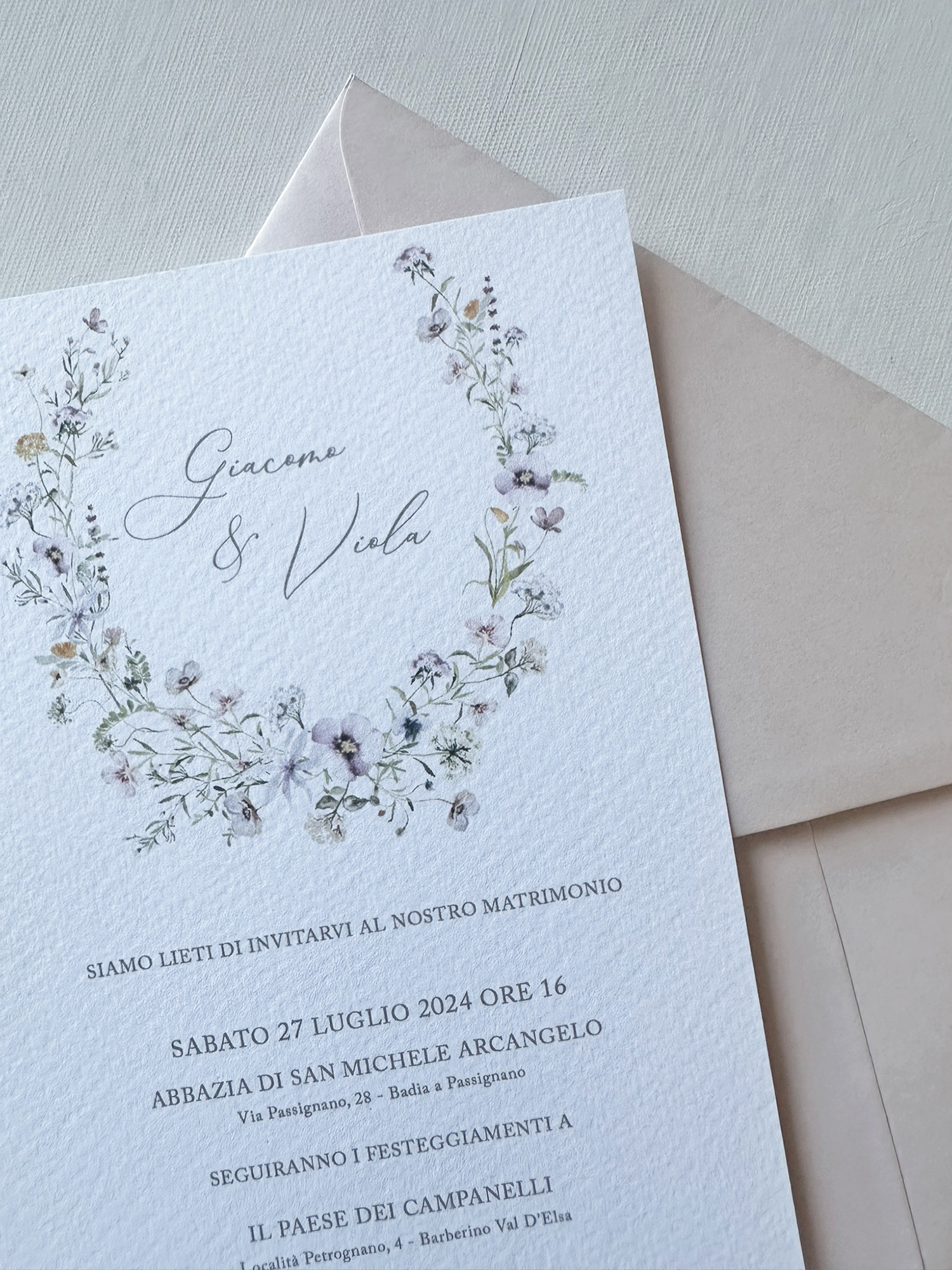 Karly partecipazione stile botanical - immagine 3
