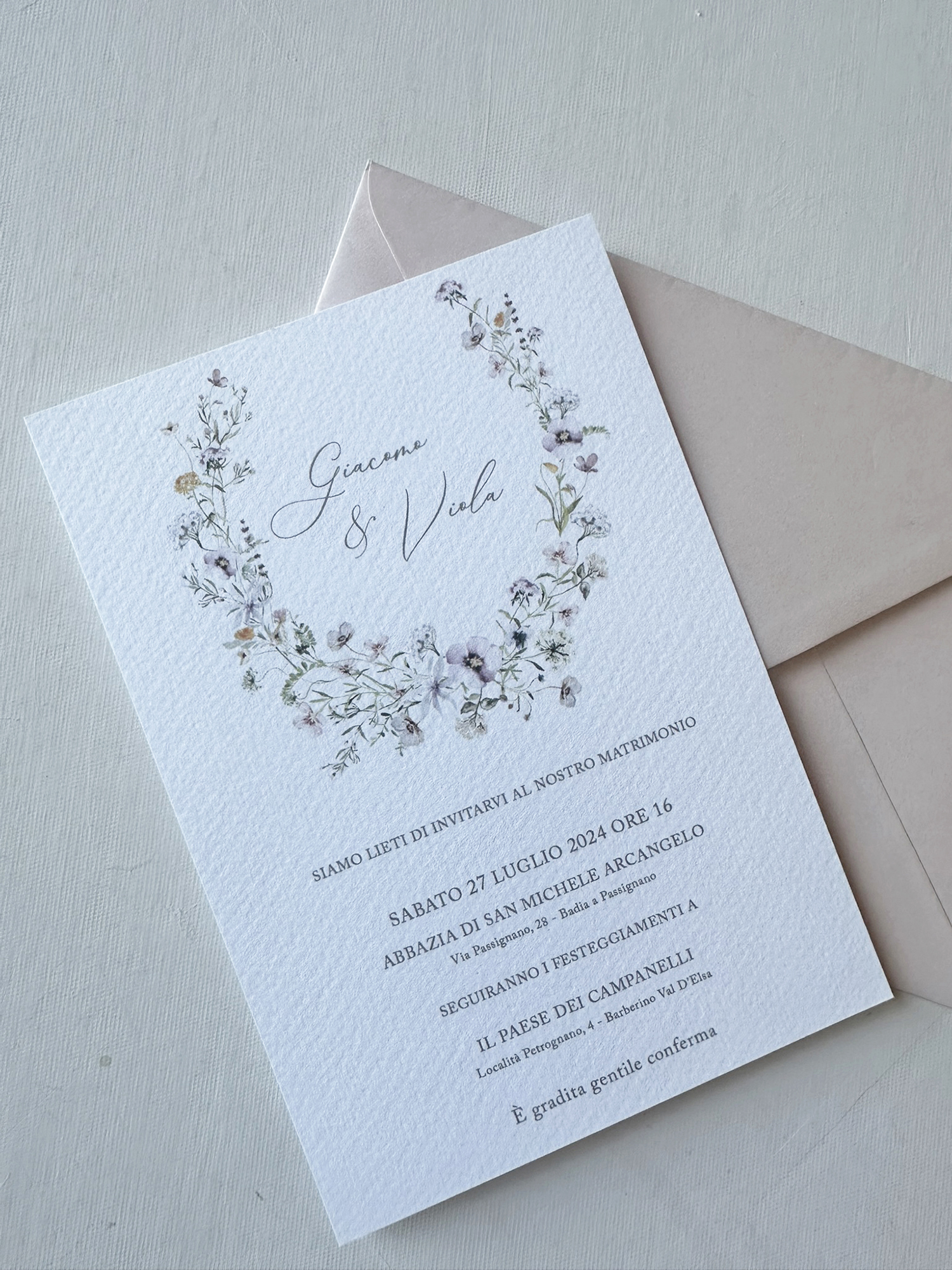 Karly partecipazione stile botanical - immagine 5