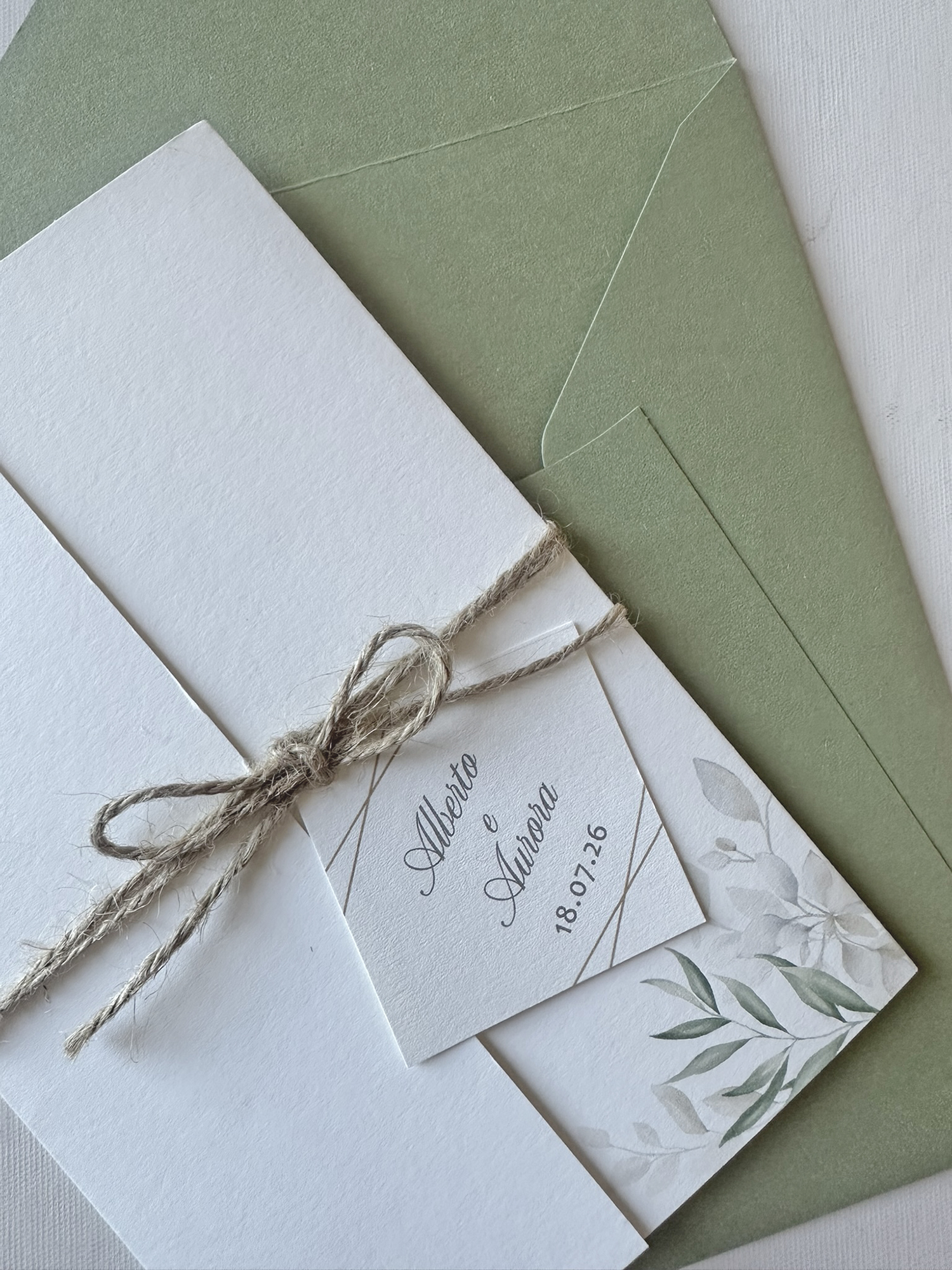 Camille partecipazione stile floreale - immagine 3