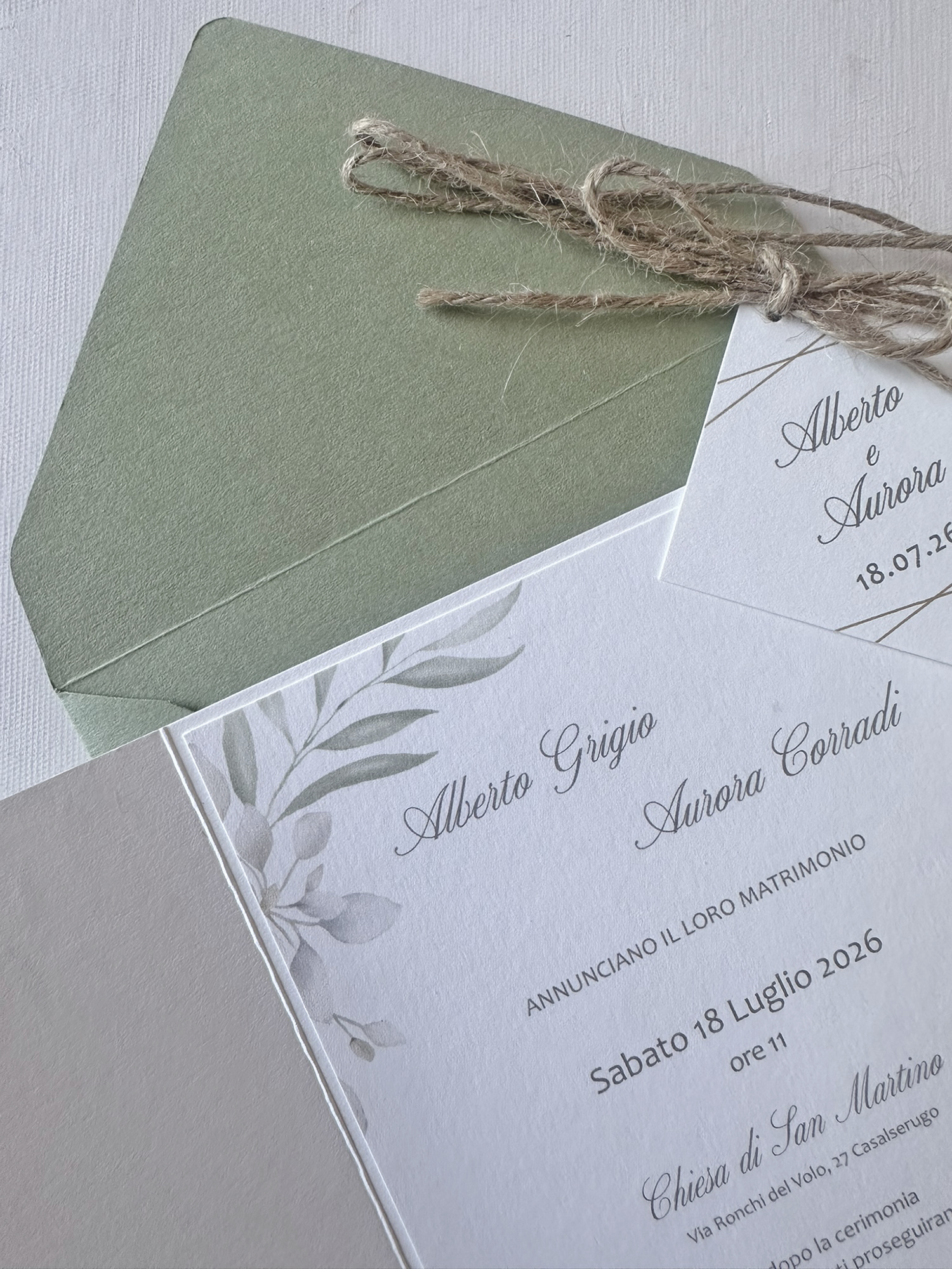 Camille partecipazione stile floreale - immagine 5